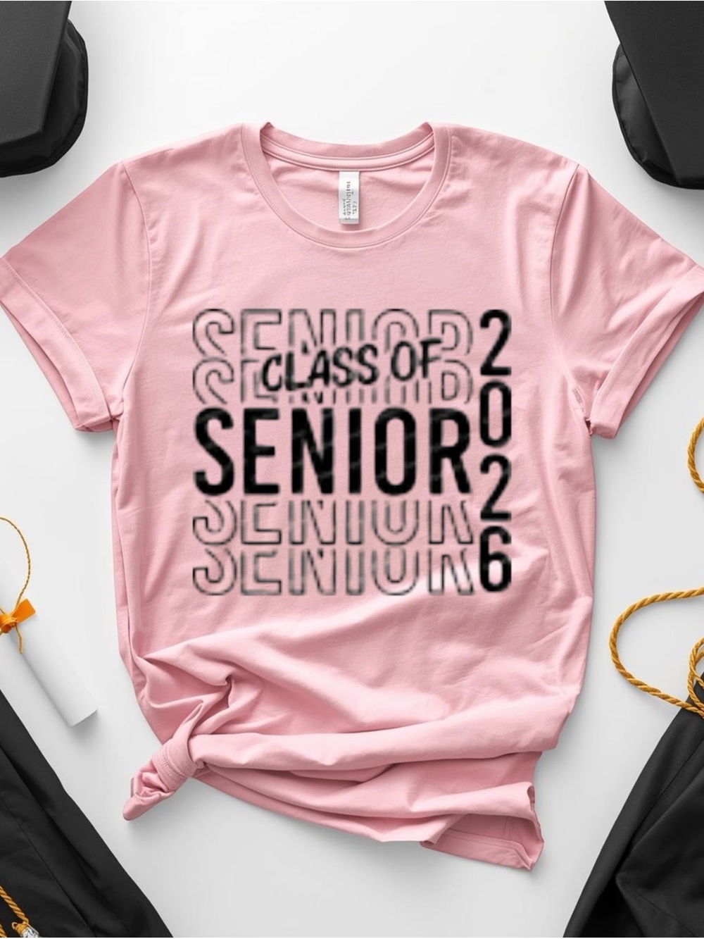 Class 2026  Graduation Senior T-shirt New made to order S M L XL graphic tee